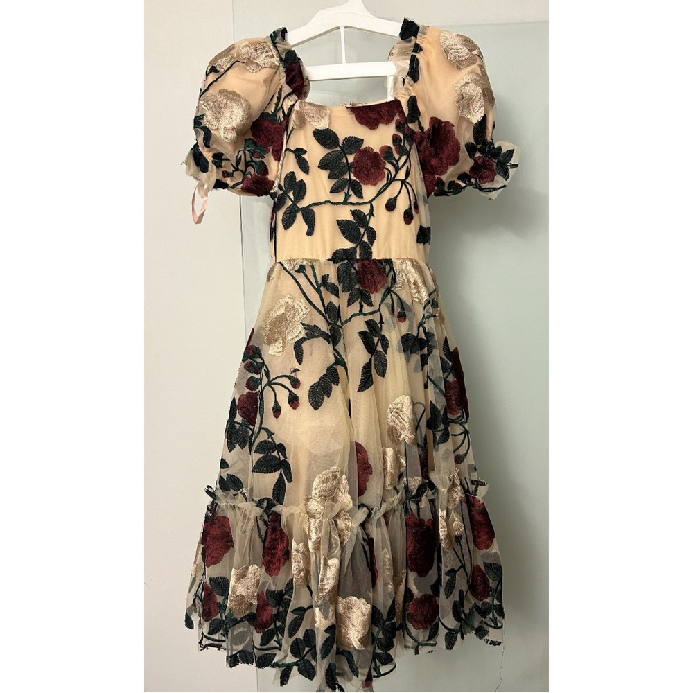 Ivy City Mini Amora dress sz 8 for girls - perfect for holiday pictures! NWT